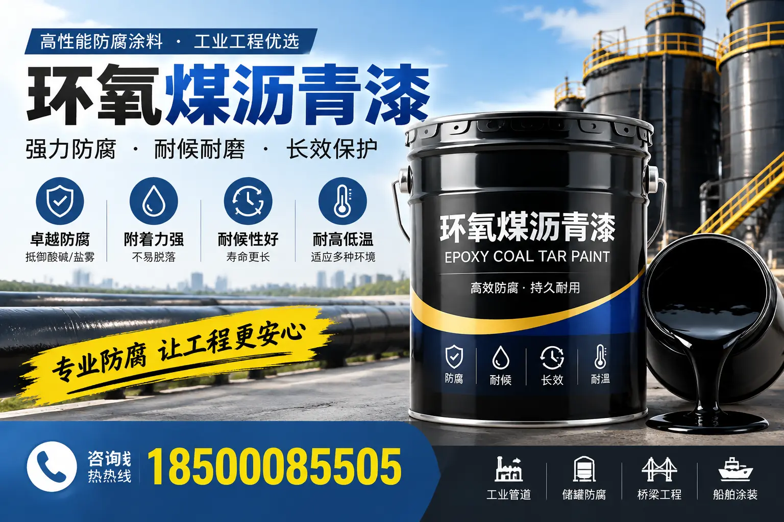 环氧煤沥青漆的施工方法与注意事项，确保在无锡顺利完成