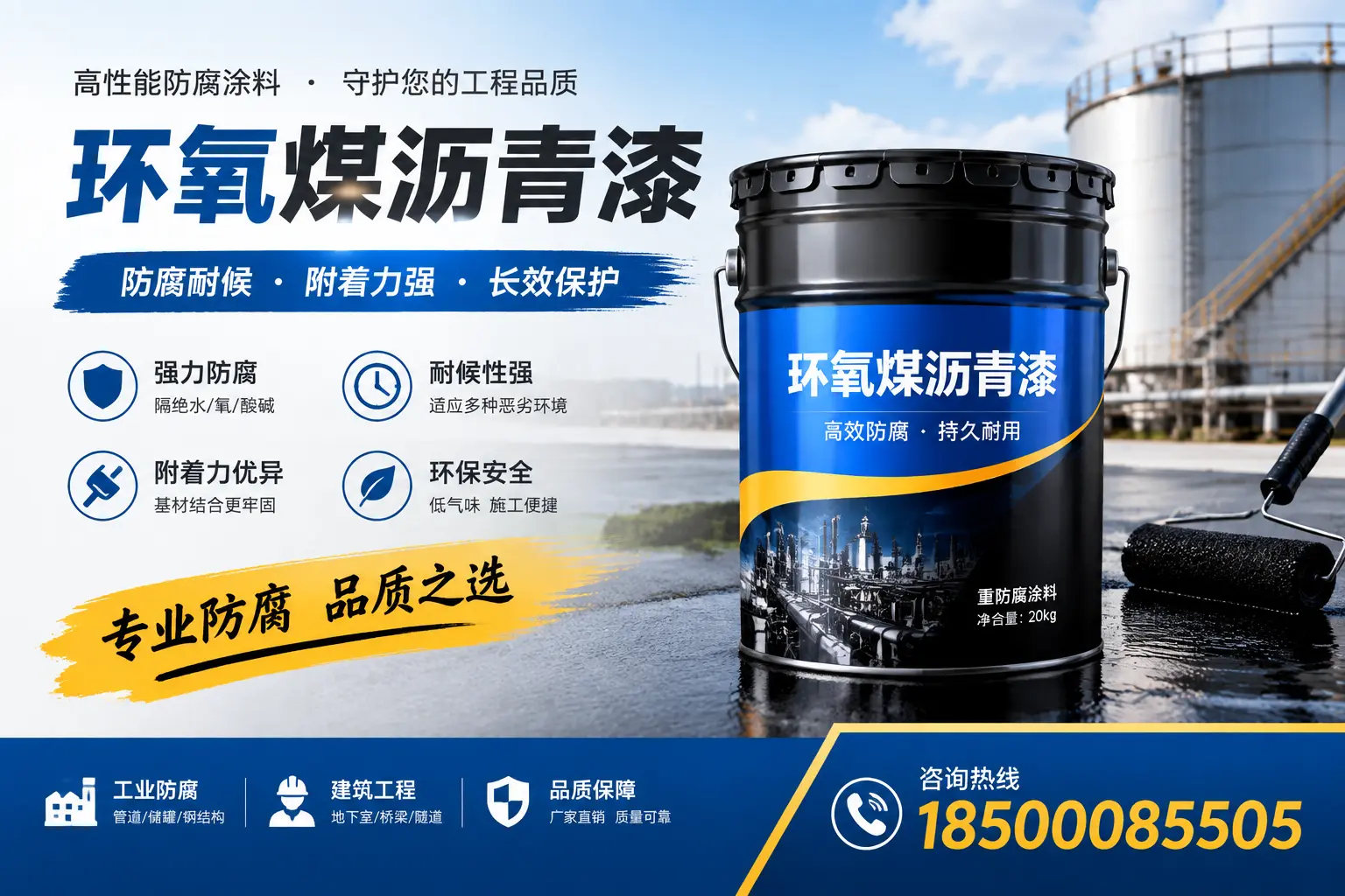 如何选择适合的环氧煤沥青漆？无锡市场选型指南